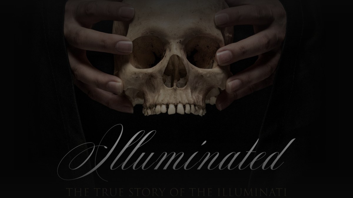 Still from Illuminated: The True Story of the Illuminati (2019) — tmdb backdrop, cross-checked against three candidates; baked through scripts/bake_dark_photo.py at factor 0.45, 1200x675